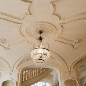 52 le grand escalier du château