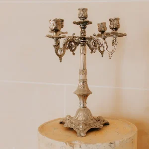 54 chandelier argenterie